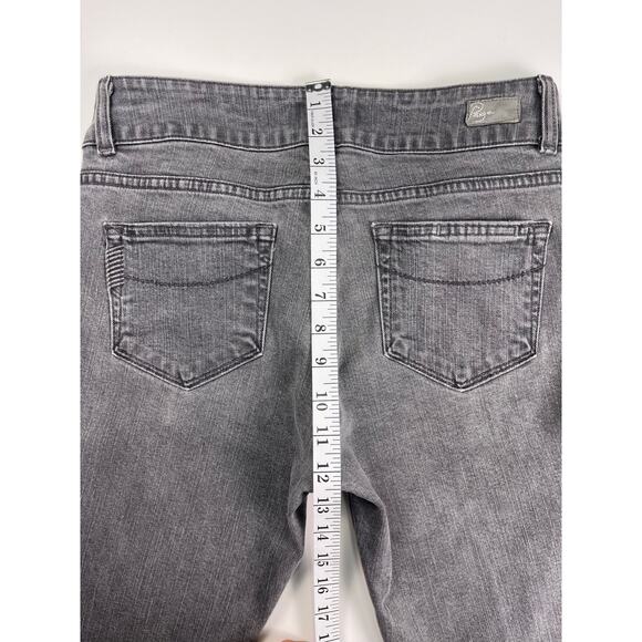 Vintage Paige Hidden Hills Gray Straight Leg Jeans Size 29 Made in USA - Picture 8 of 10